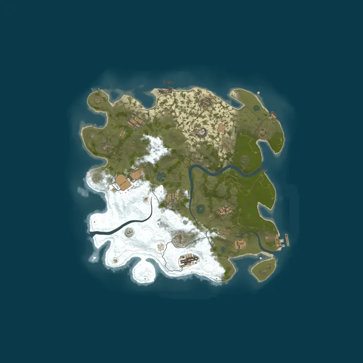 Map of Bloodline Rust test