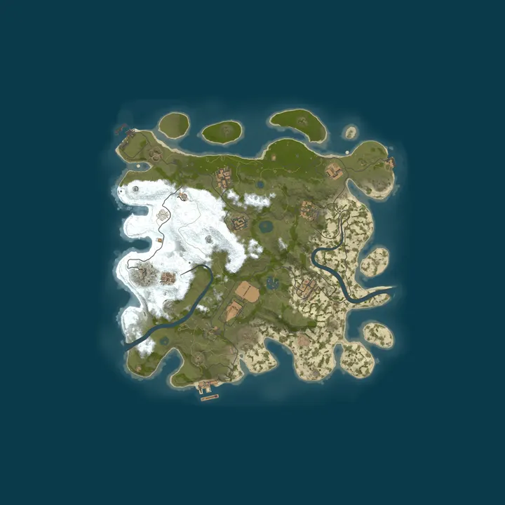 Map of Bad Neighbors Rust | NA | Vanilla