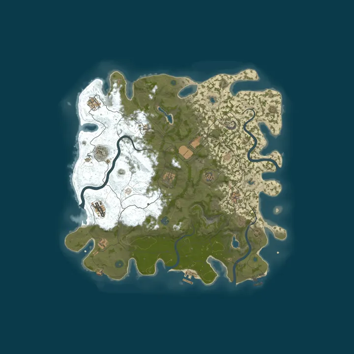 Map of 【雪莉】10.16新档|2倍|油桶全爆|自动拾取|5人
