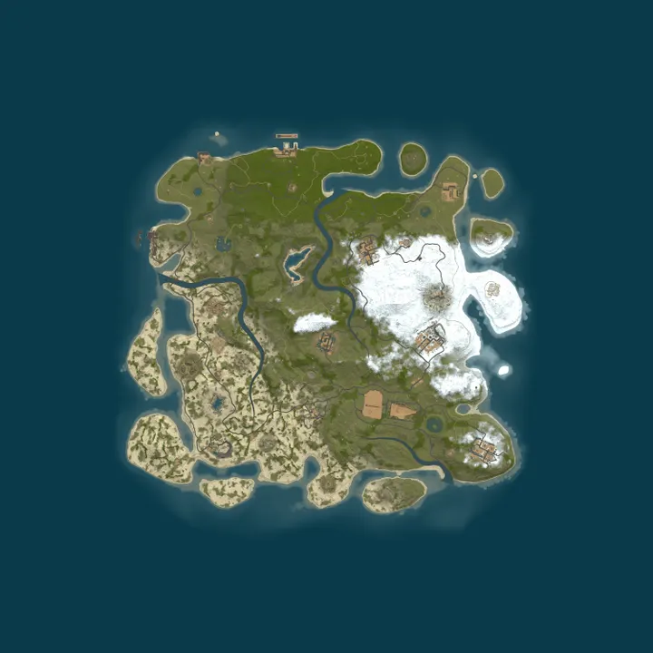 Map of Rustophobia | Solo | x2 | 50% Upkeep | No BP wipe