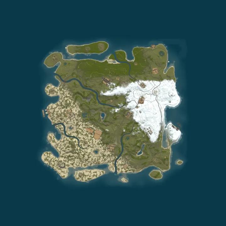Map of [FR] | FAERON | SERVEUR FULL PVE | SERVEUR SYMPA ET FACILE