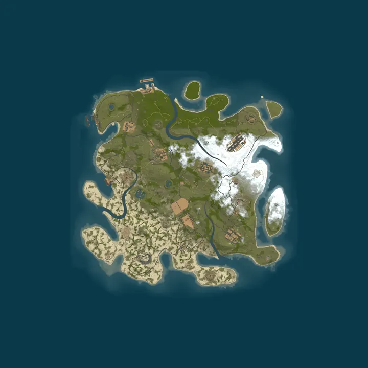 Map of BDSM Rust #1 x2 | ПОЛУКЛАССИКА | Wipe 23.10