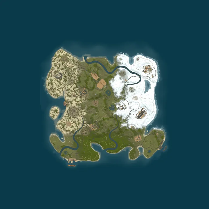 Map of [5X] Pandora Rust | Vanilla ++