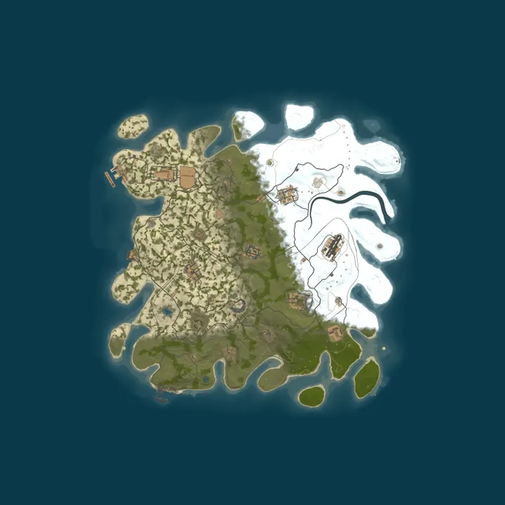 Map of Test Server (Stevious Main)