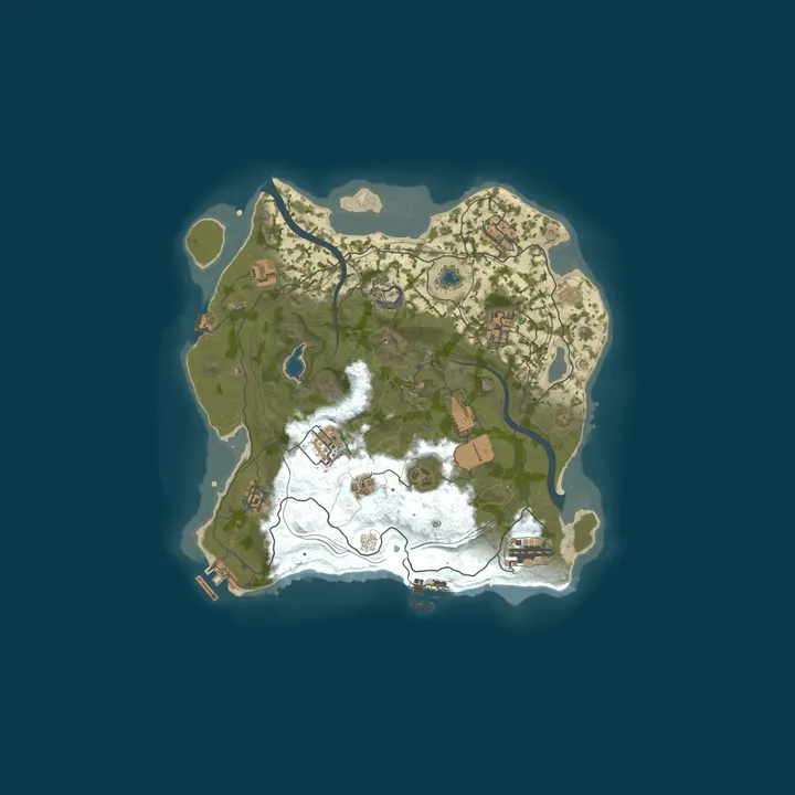 Map of US Vex.gg 5x Solo/Duo|Shared BPs|Kits|TPhome|Noob Friendly|10x5