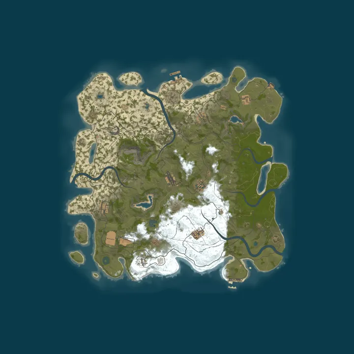 Map of MAD Island ~ [Offline Protection | Raidable Bases | Convoy]