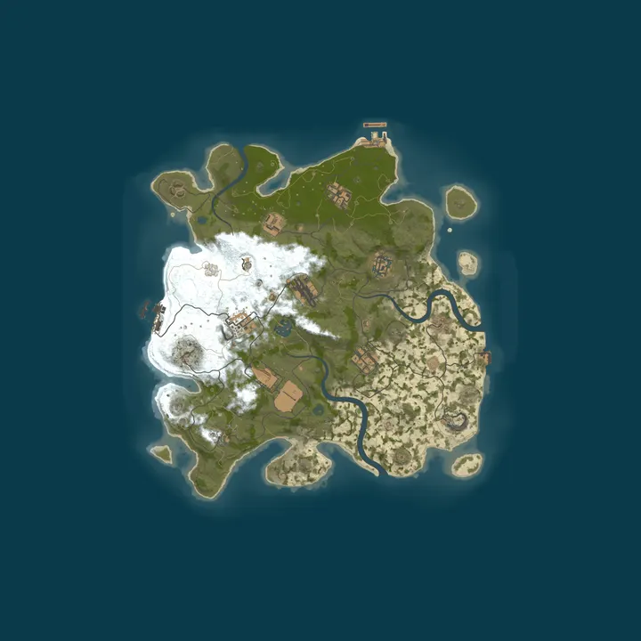 Map of |US|Redline |Duo|Trio|5x|BetterLoot|/Kit|