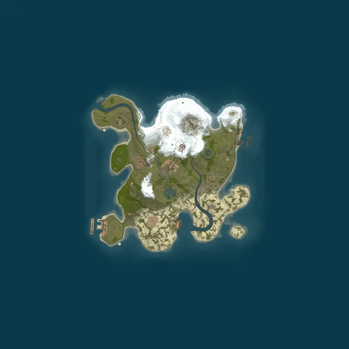 Map of [EU] Outcast | Solo/Duo/Trio |
