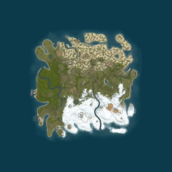 Map of Simple Rust Server
