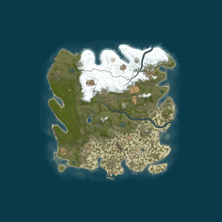 Map of [LATAM] WeWert Server VANILLA | Biweekly | WIPE 15/10
