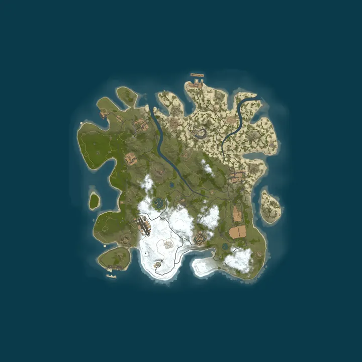 Map of [WILDCORE] EU 2X | VANILLA+ | WEEKLY