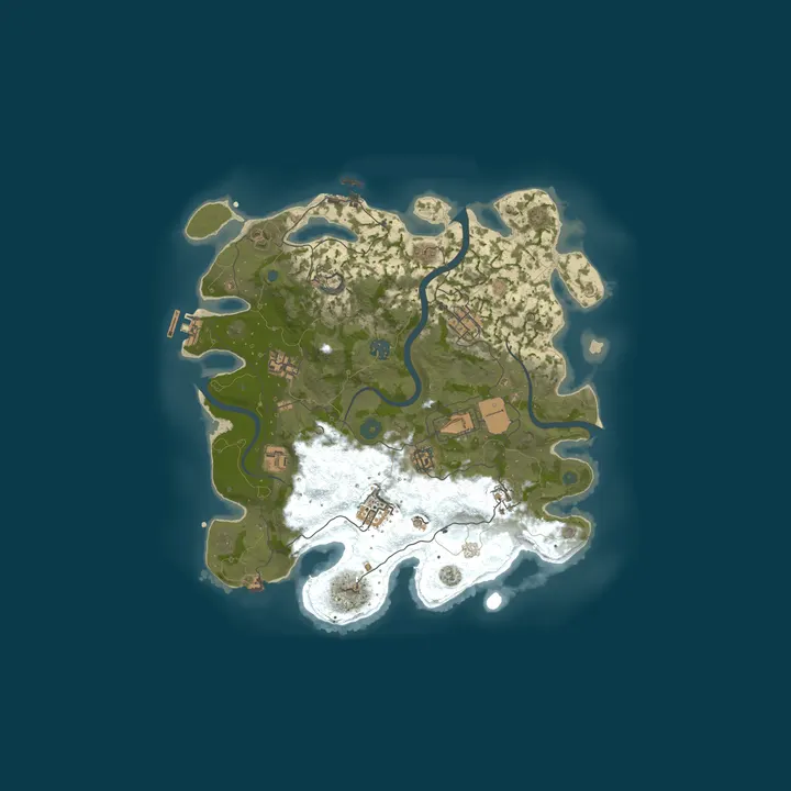 Map of [TESTE] PARAISO 2X | MAPA 3600/144