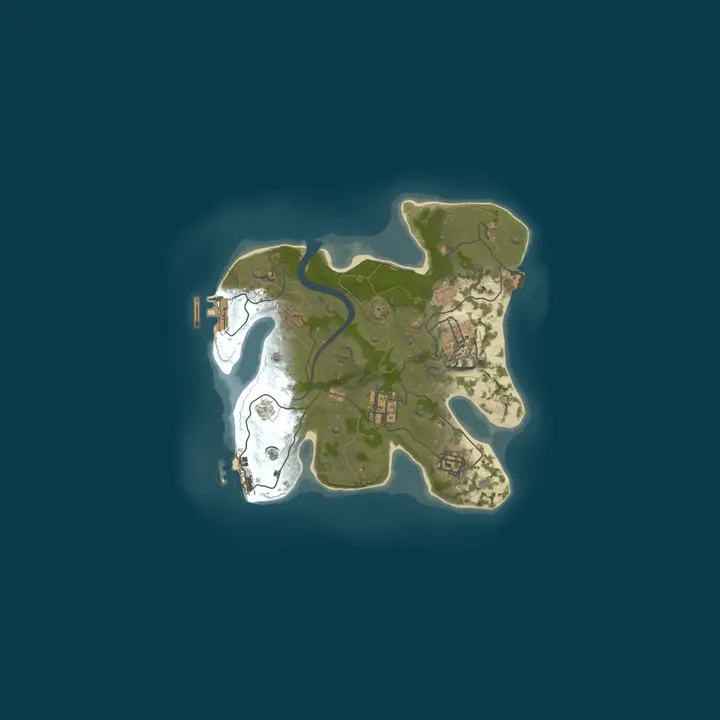 Map of Bestrust Solo/Duo/Trio/Quad 2x #4 - Weekly | NEXT FULLWIPE in 2