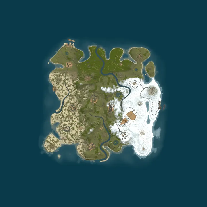 Map of Rusteon [EU] / VANILLA / TRIO /  NOOB FRIENDLY / FRESH WIPE 15.