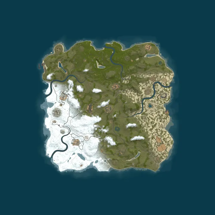 Map of ArcaRust.cz - Začátečníci/Pokročilý Vanilla *WIPED 15.10*