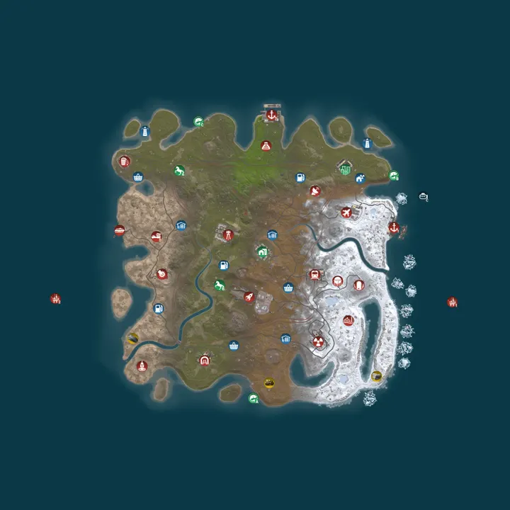 Map of Magic Rust #29 — Modded 2x (Solo/Duo) | Pyccкий