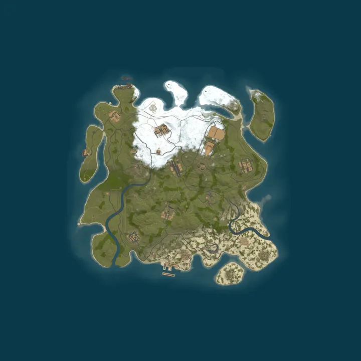Map of Rumble Rust - Friday 2x | Wipe 23.10