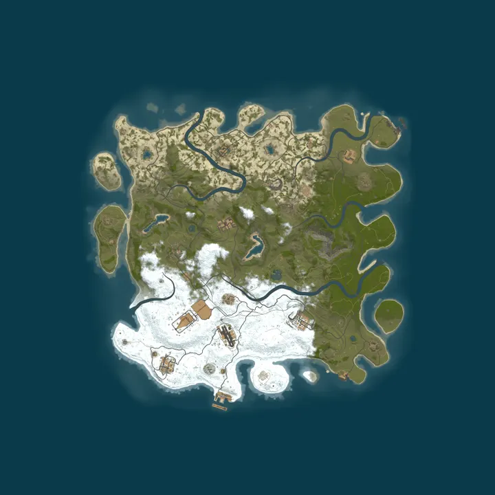 Map of Rejcted Son's - Rust Server | EU