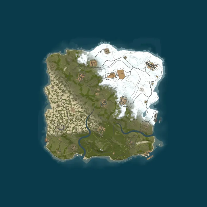 Map of WARBANDITS.GG EU 3X Weekly |Solo/Duo|LootX3| Just Wiped