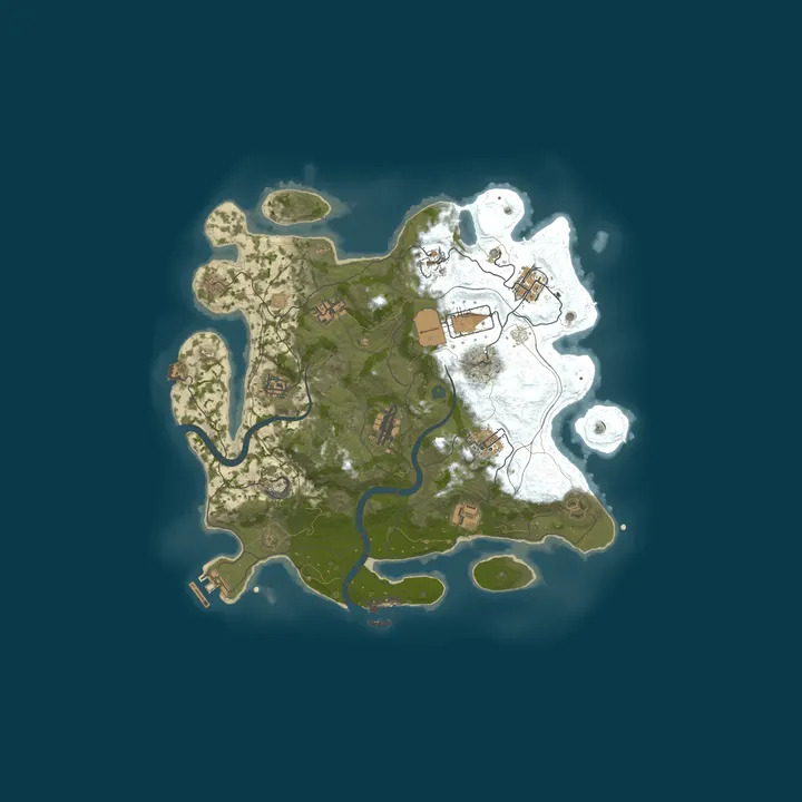 Map of RustOps - Solo/Duo | FULLWIPE 25/10 25.10 10/25