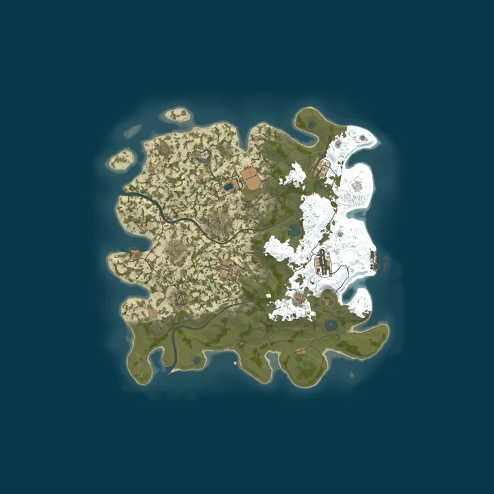 Map of SHELBY RUST Х5 MAX5 | LOOT+ | SHOP | FPS+ | WIPE 27.10