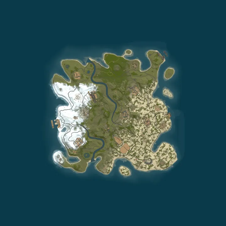 Map of RUST ROOM 1.5x | MONDAYS JR | Wipe 26.10