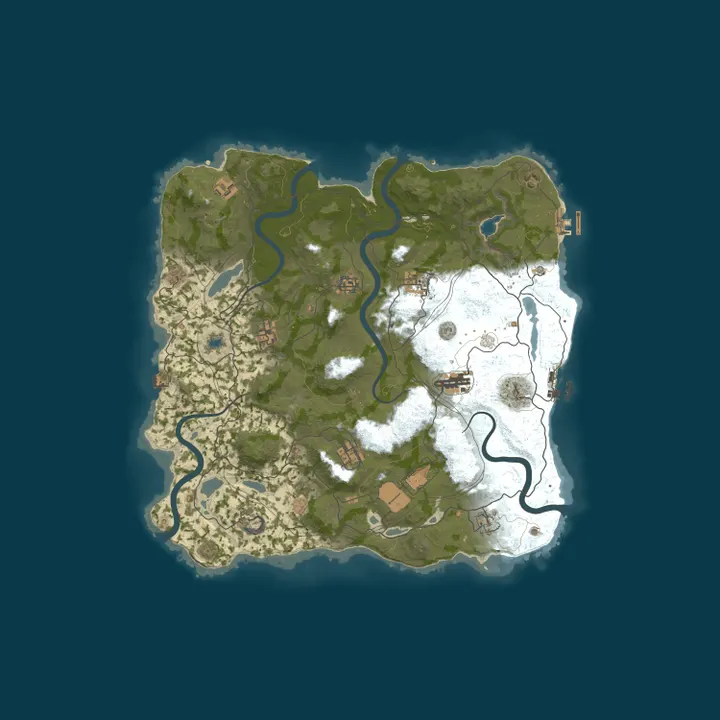Map of EU RENEGADE 3x MONTHLY MAIN | Shop | 50% Upkeep | No BP Wipe | 
