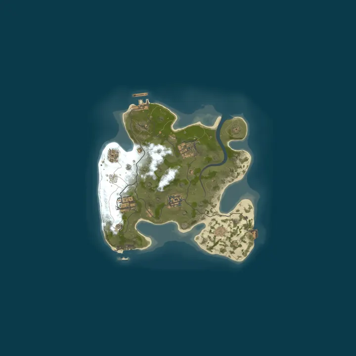 Map of Bestrust Solo/Duo/Trio 2x #5 | JUST FULLWIPED 27.10 10/27