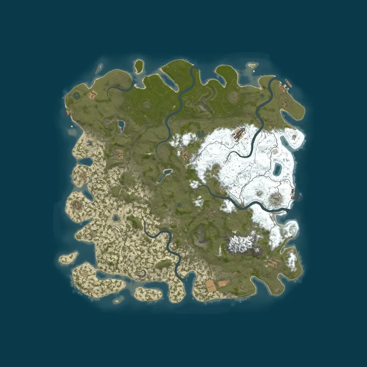 Map of Magic Arizona RUST | 50%Upkeep | Noob Friendly