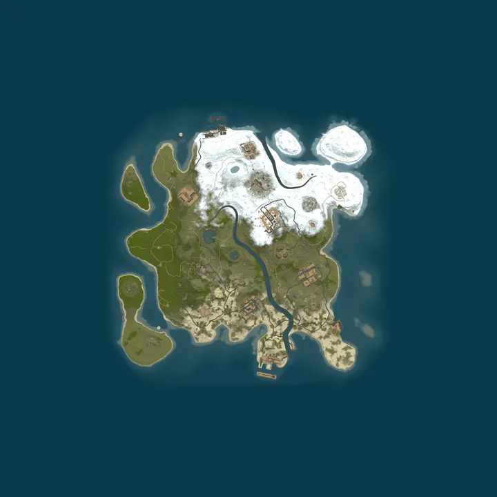 Map of PARADOX | ORVELIS | x2 | SOLO DUO TRIO SQUAD | 3D