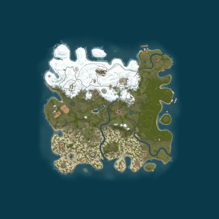 Map of Extortion Island 2x PVP