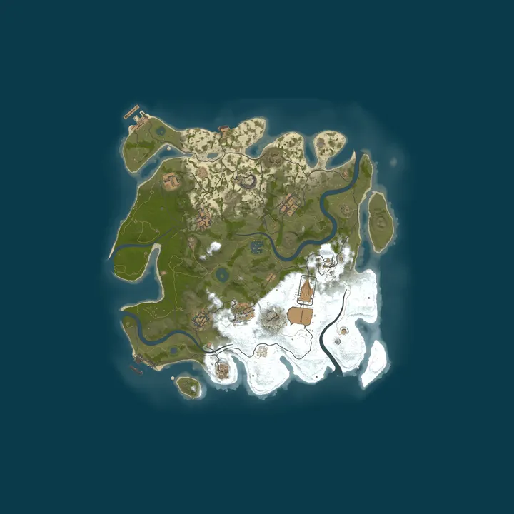 Map of [EU/DE] OldGamers | Solo/Duo | Vanilla | NO BP WIPE | Bi-Weekly