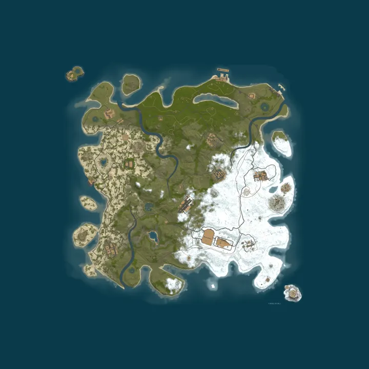 Map of TRINUM.RU PVE NoKill NoRaid Skills Artifacts Boss Zombie