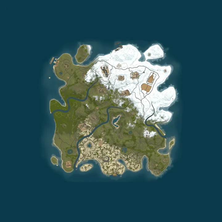 Map of Flame Rust #2 — Modded 3x (Solo/Duo/Trio) | Magic