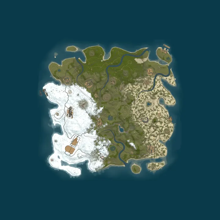 Map of 404 RUST 2X SOLO/DUO/TRIO |ПН |ДЛЯ НОВИЧКОВ 26.10