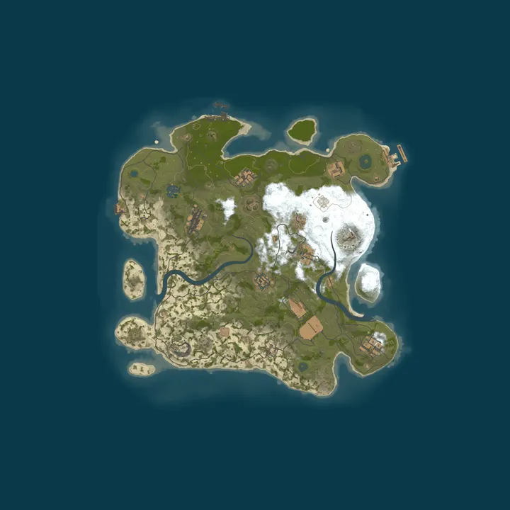 Map of SOLO FRONTIER | SOLO x2 | Вайп: ПТ 13:00 МСК
