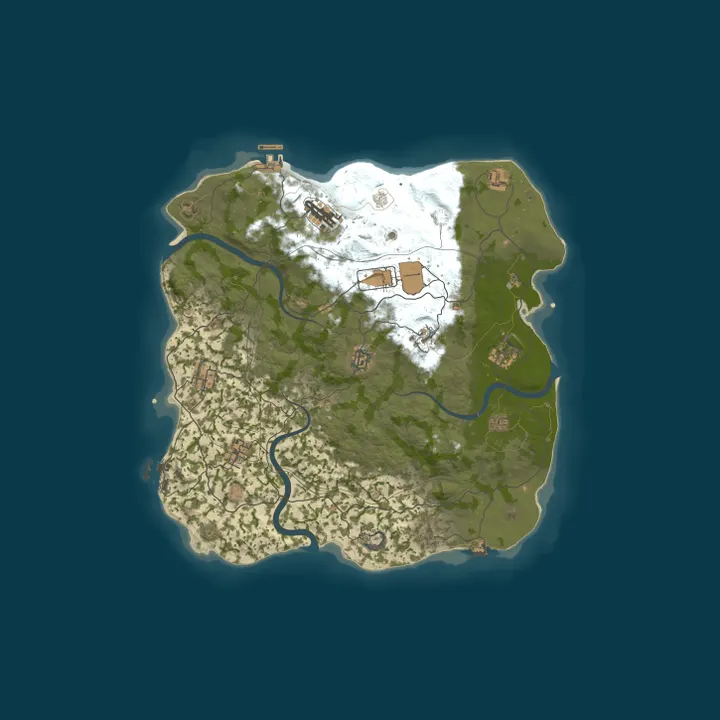 Map of [TR][EU] RUSTDEFT | Solo/Duo/Trio | Türkiye #Best 27.10