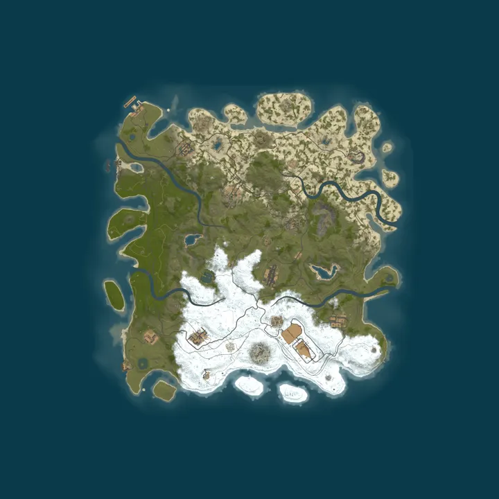 Map of GTXGaming.co.uk - Rust Dedicated Server