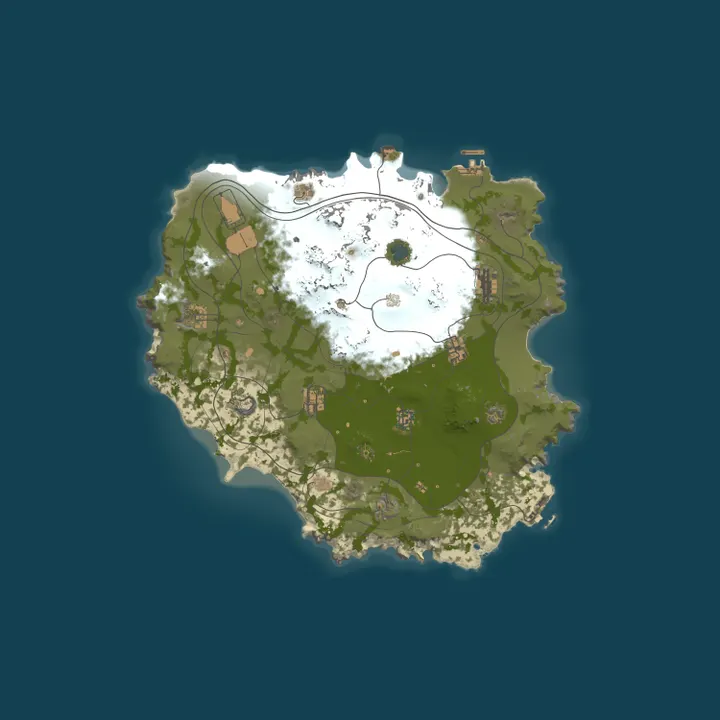Map of RUST UNITY | X50-X100 | MAX5 | Для новичков