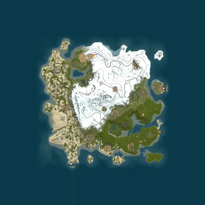 Map of HELPER OASIS PVE(Quest,Skills,Magic Loot,Cook)