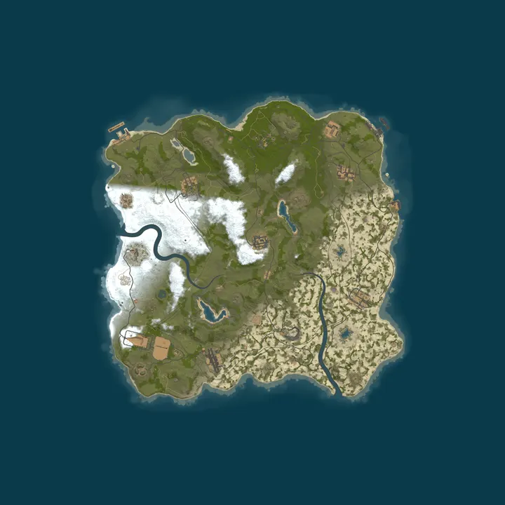 Map of US RustLife.net | Solo/Duo/Trio | Fridays | Noob Friendly