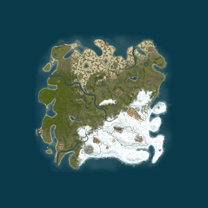 Map of ⦿ ICEFUSE EU 2X Duo (Solo/Duo|Loot x2|WIPED)