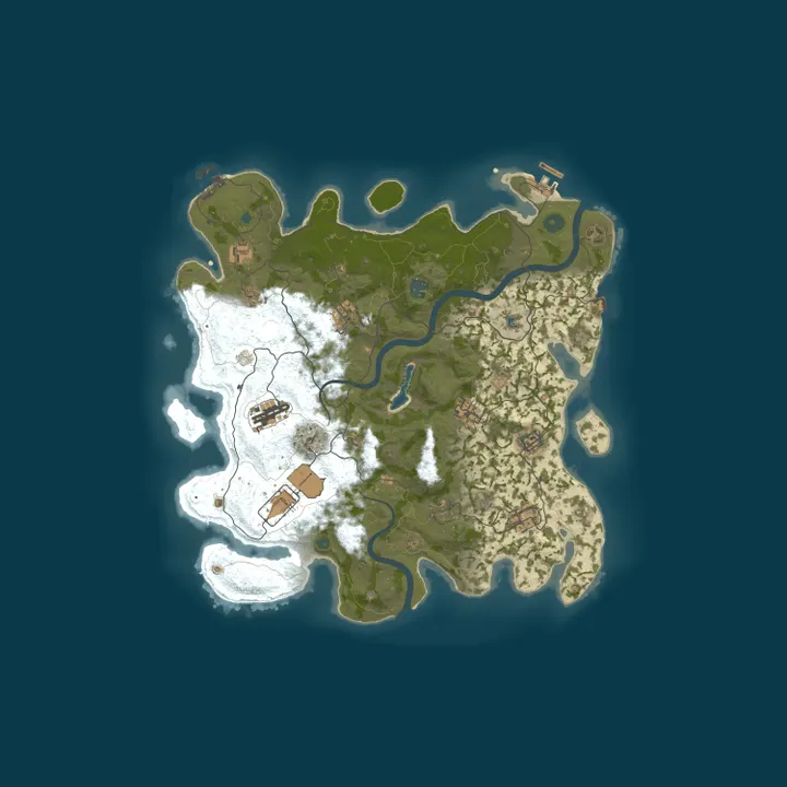 Map of Dracon Rust 2X | TP| Events| Kits| Wiped: 26/10 | 3 days ago
