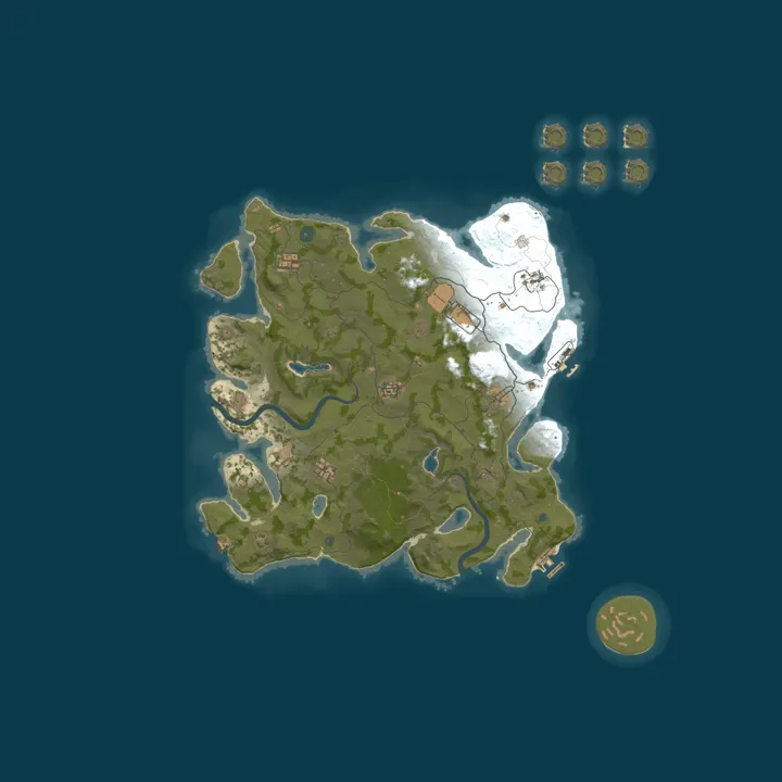 Map of SINNERS VANILLA| PvP/PvE | Monthly