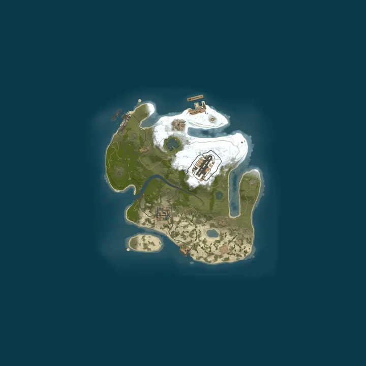 Map of Rust-A-Nut