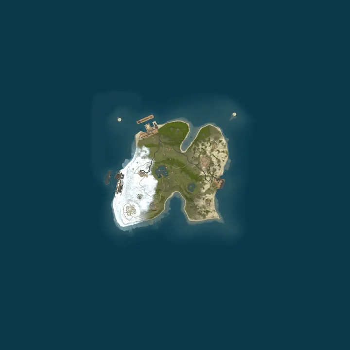 Map of WaffleRust - Small Map