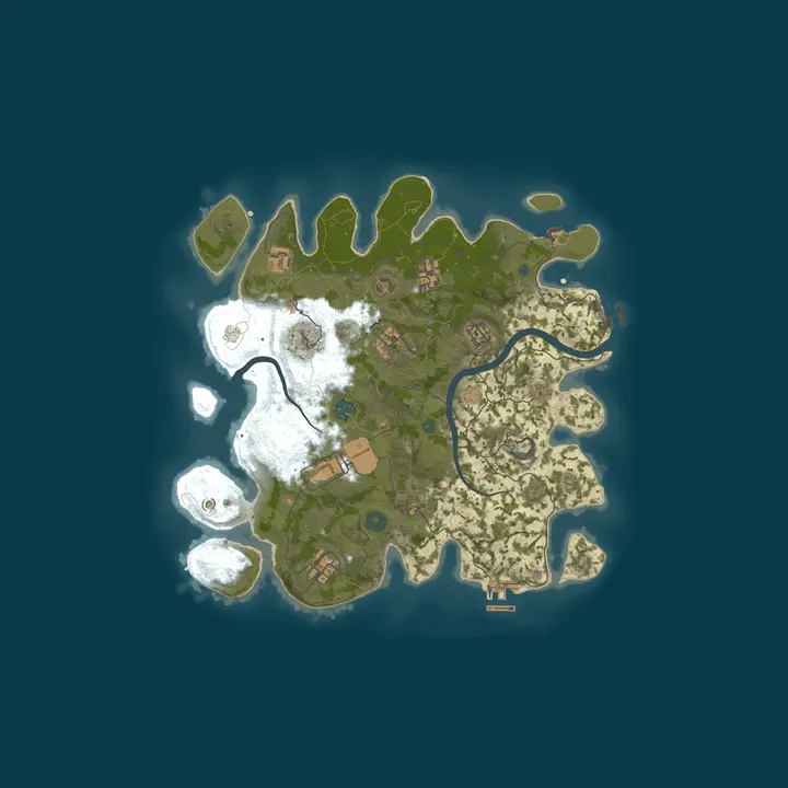 Map of [DE/EU] Jay Rust | Vanilla Monthly | Beginner Friendly | PvP