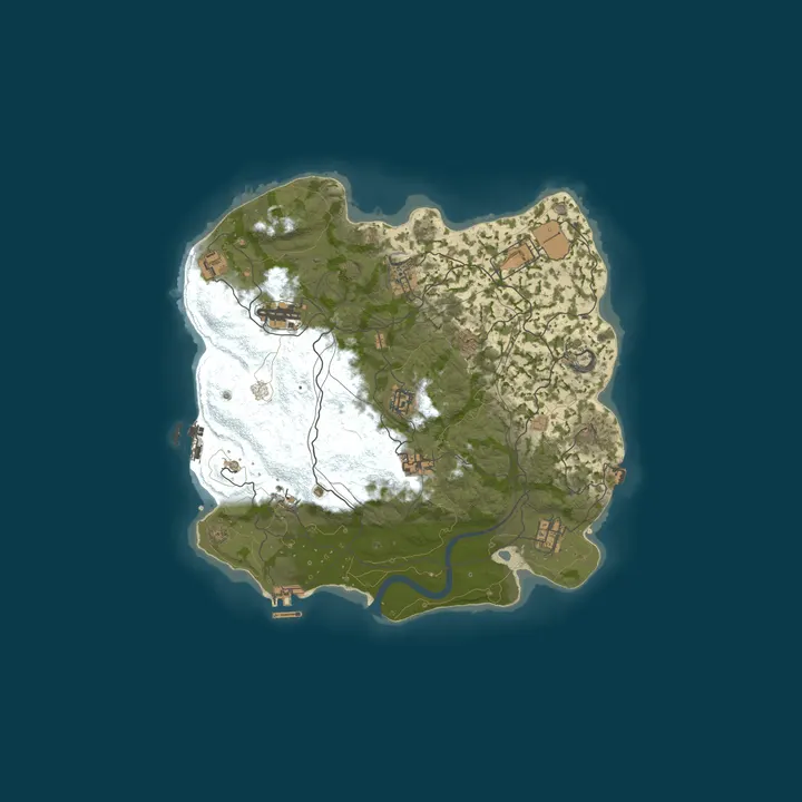 Map of WARBANDITS.GG BR 3X |Solo/Duo|LootX3| JUST WIPED