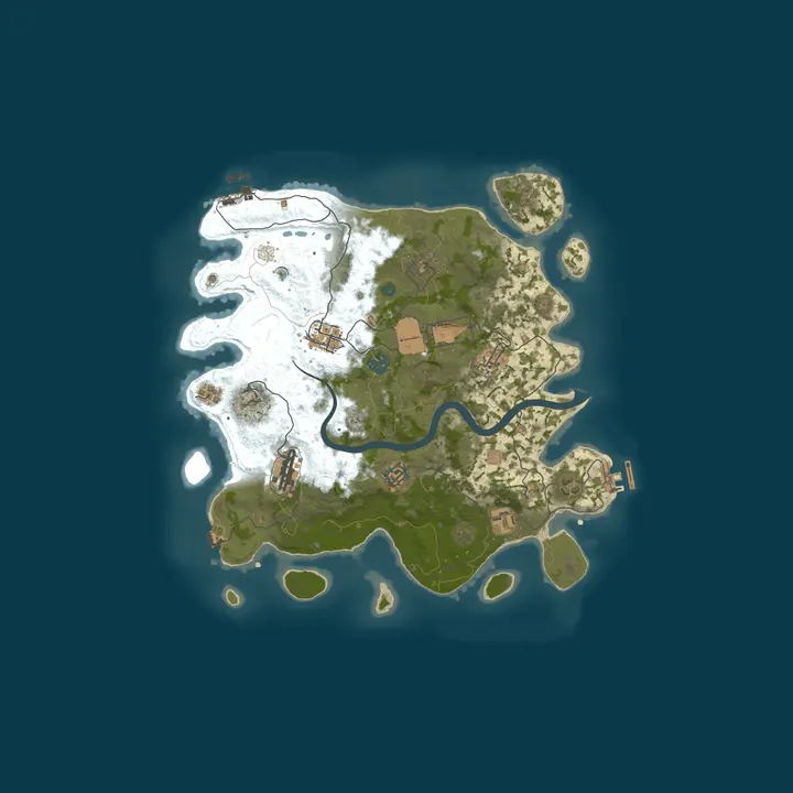 Map of ★ [FR] SOLO/DUO ★ Just Wiped | Vanilla x1 | Noob Friendly |