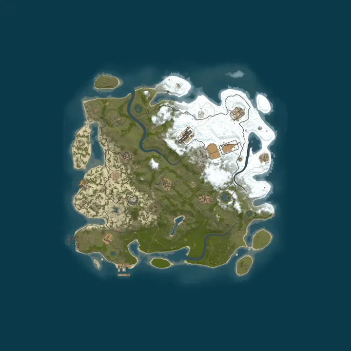 Map of RustGETON